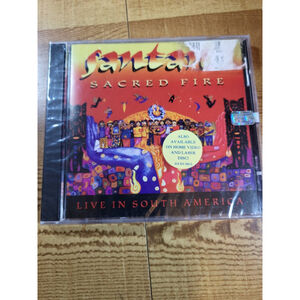 Santana: Sacred Fire CD Live in South America Polydor New And Factory Sealed